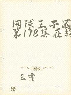 网球王子国语版第178集在线观看