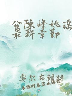 公陈峰姚瑶小说最新章节