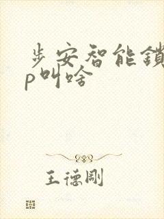 步安智能锁app叫啥