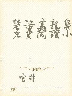 楚洛寒龙枭小说免费阅读小说