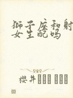 狮子座和射手座女生配吗