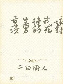 重生后我嫁给了渣男的死对头连载