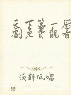 天下第一厨神短剧免费观看全集