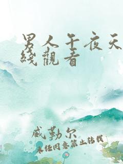 男人午夜天堂在线观看