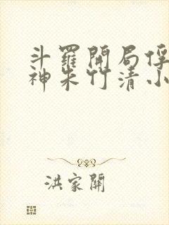 斗罗开局俘获女神朱竹清小说