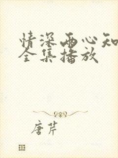 情深两心知短剧全集播放