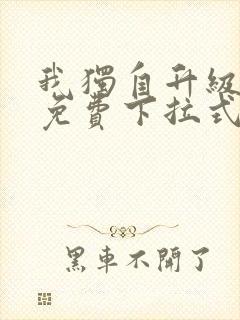 我独自升级动漫免费下拉式第二季