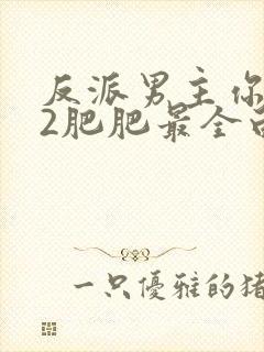 反派男主你好坏2肥肥最全白月光