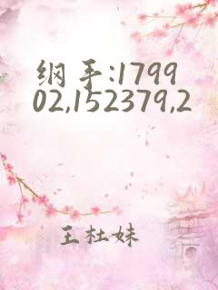 纲手:179902,152379,2