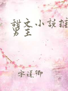甜文小说推荐双男主