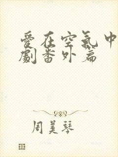 爱在空气中的泰剧番外篇