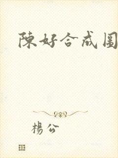 陈好合成图