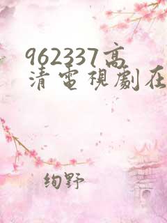 962337高清电视剧在线观看