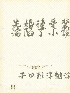 先婚后爱裴总他沦陷了小说完整版