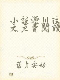 小说沥川往事全文免费阅读