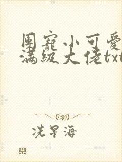 团宠小可爱成了满级大佬txt