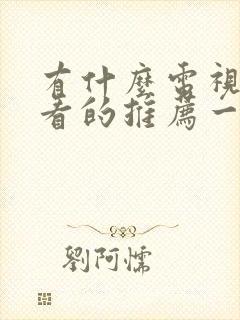 有什么电视剧好看的推荐一下