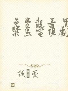 免费观看 黑白禁区电视剧