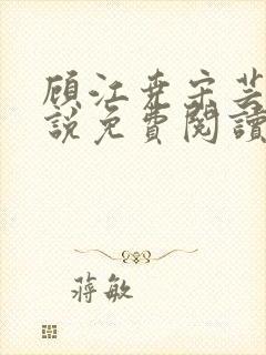 顾江尧宋芸瑾小说免费阅读最新章节