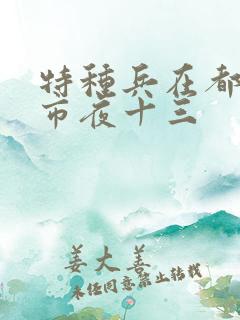 特种兵在都市都市夜十三