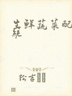 生鲜蔬菜配送系统