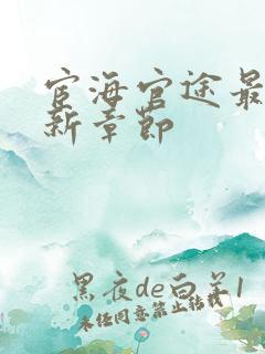 宦海官途最新更新章节