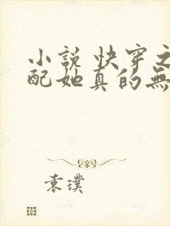 小说 快穿之女配她真的无敌