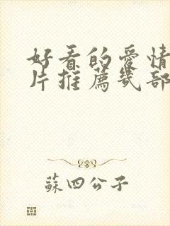 好看的爱情动作片推荐几部电影