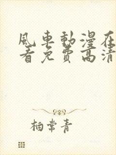 风车动漫在线观看免费高清完整版