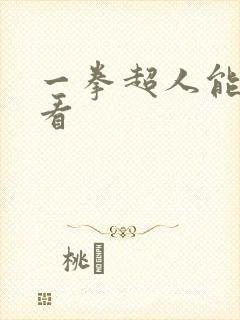 一拳超人能在哪看