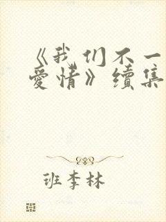 《我们不一样的爱情》续集