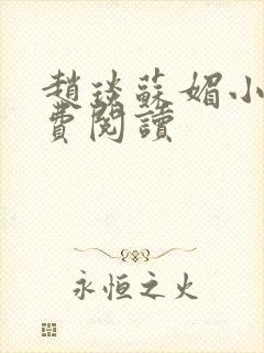 赵琰苏媚小说免费阅读