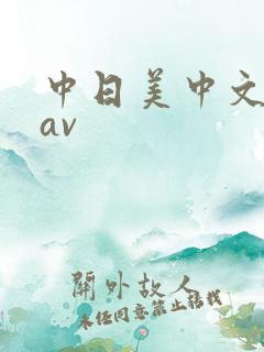 中日美中文字幕av
