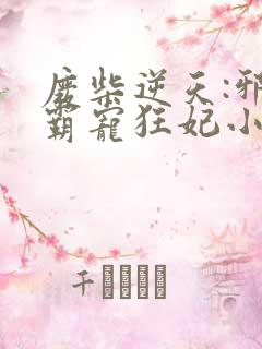 废柴逆天:邪王霸宠狂妃小说免费阅读