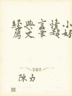 经典言情小说推荐文笔超好