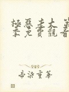 极恶老大 第2季免费观看完整版高清