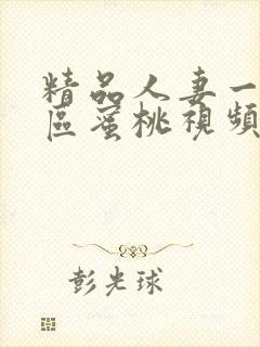 精品人妻一区二区蜜桃视频