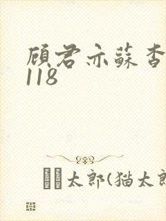 顾君亦苏杳番外118
