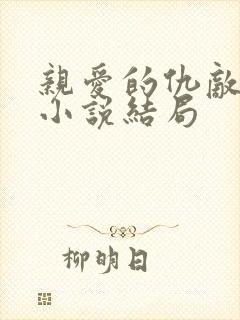 亲爱的仇敌原著小说结局