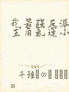 我最强反派掠夺主角气运小说网