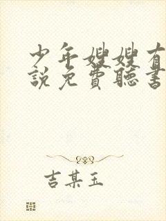 少年嫂嫂有声小说免费听书