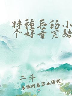 特种兵的小说哪个好看完结本