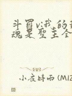 斗罗v:我的武魂是圣主全书