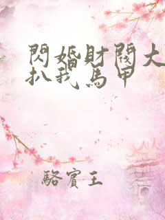 闪婚财阀大佬别扒我马甲