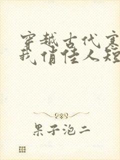 穿越古代寒风送我俏佳人短剧演员表