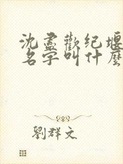 沈尽欢纪堰小说名字叫什么