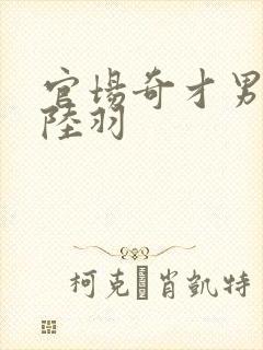 官场奇才男主角陆羽