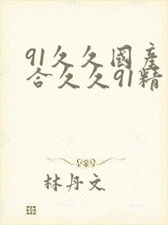 91久久国产综合久久91精品