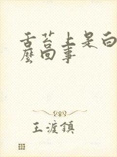 舌苔上是白的怎么回事