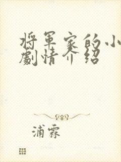 将军家的小娘子剧情介绍